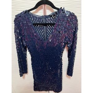 French Connection sequin mini dress